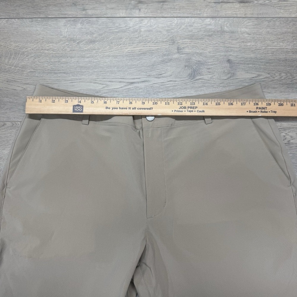 Vineyard Vibes Fairway Pants Men's Sz 38x30 Brown Khaki Golf Performance Casu - Picture 5 of 8